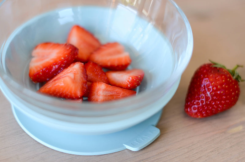 BEABA & Childhome | BEABA Glass Meal Set - Rain