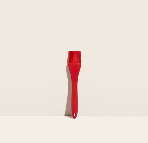 Get It Right - GIR Ultimate Basting Brush: Red, designed for precision tasks and efficiency in the kitchen, featuring dual bristles for optimal liquid application.