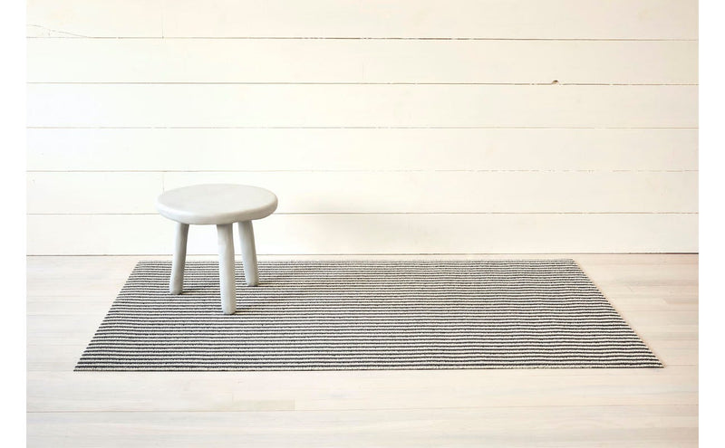 Chilewich | Breton Stripe Shag Mat - Gravel