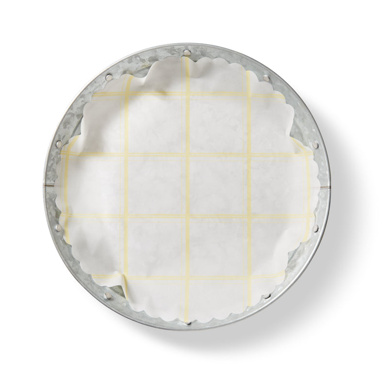 Plate & Pattern | Lemon Chiffon Original Flat Plate Liners