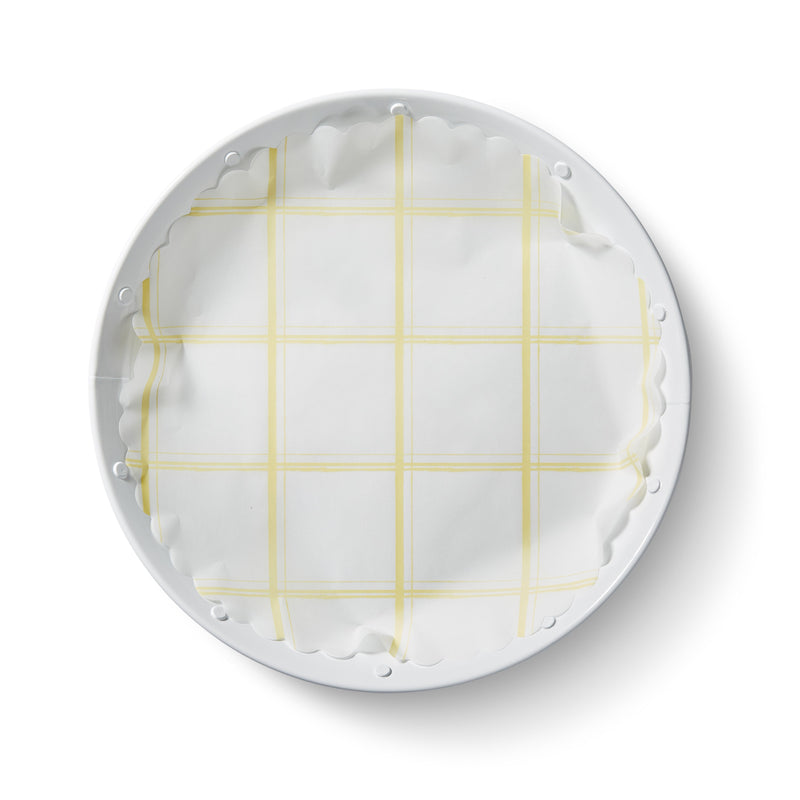 Plate & Pattern | Lemon Chiffon Original Flat Plate Liners