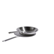 Heritage Steel | Eater Fry Pan - 8.5 Inches: Stainless-steel skillet with hollow handle, ideal for even heating and searing, designed for single servings.