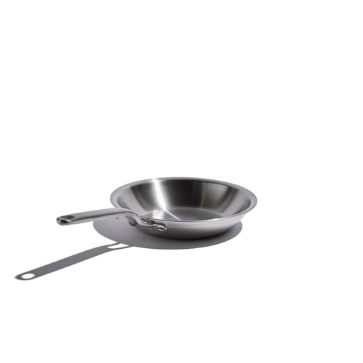 Heritage Steel | Eater Fry Pan - 8.5 Inches: Stainless-steel skillet with hollow handle, ideal for even heating and searing, designed for single servings.