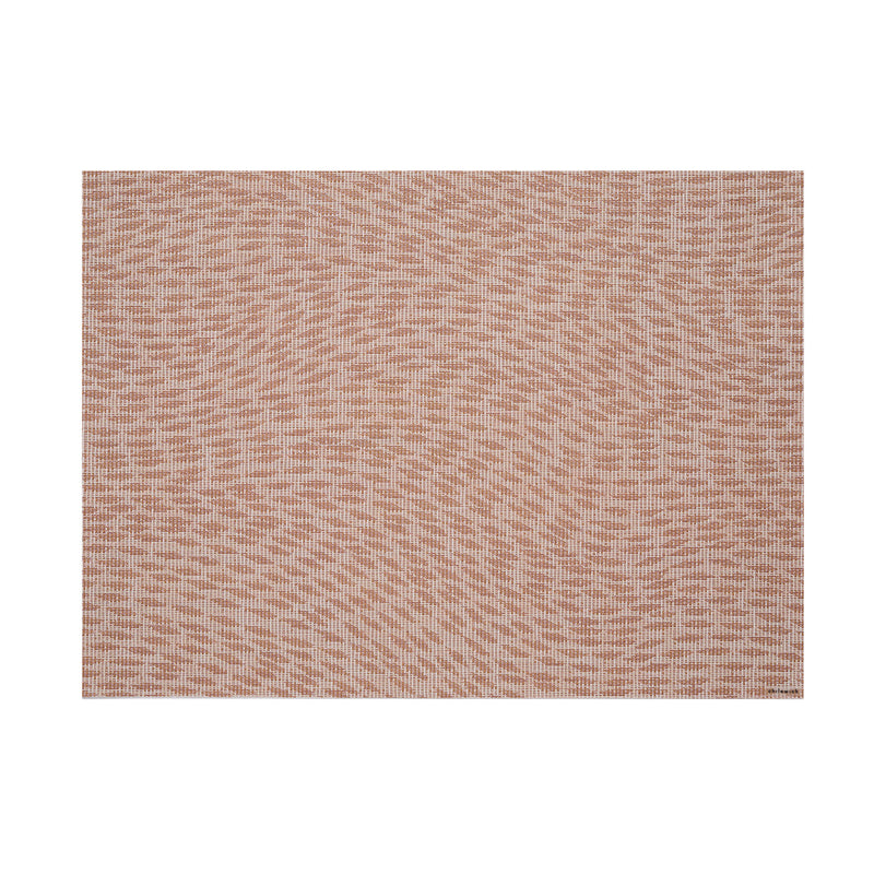 Chilewich Flutter Placemat in Rosewood, 14 by 19 inches