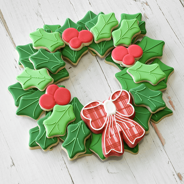 Wreath Centerpiece Cookie Cutter Set.