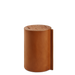 Wüsthof 6-Slot Block, Beech with Leather, showcasing its cylindrical design and precision craftsmanship for organized knife storage.