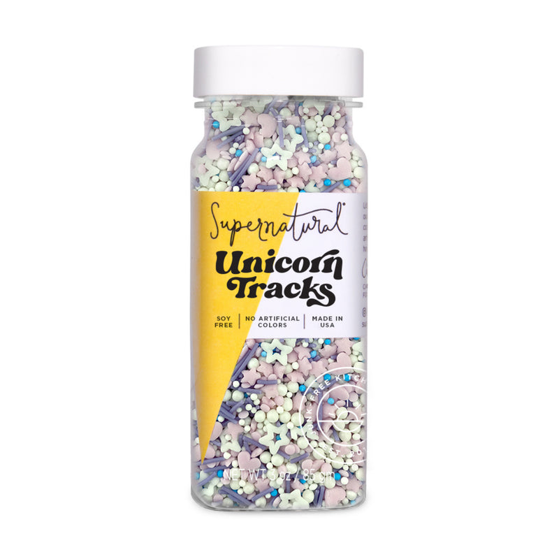 Supernatural | Dye-Free Unicorn Tracks Sprinkles