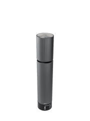 Peugeot | Preserve Duo - Carbon, a cylindrical kitchen container, ideal for preserving spices or dry goods, shown in close-up detail.