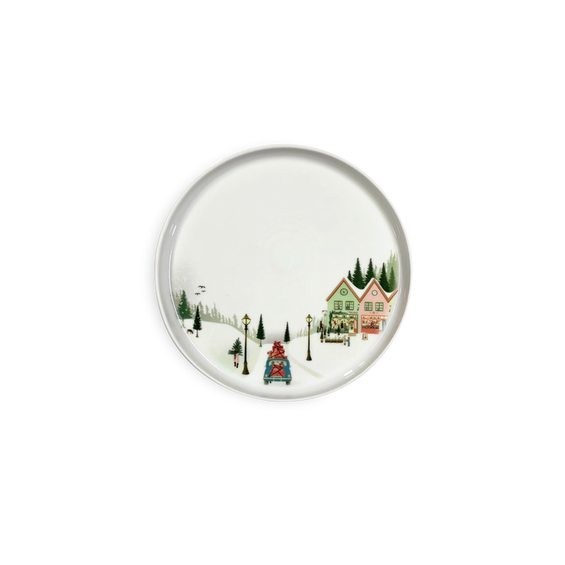 Pillivuyt | Winter Decor Toulouse Plate