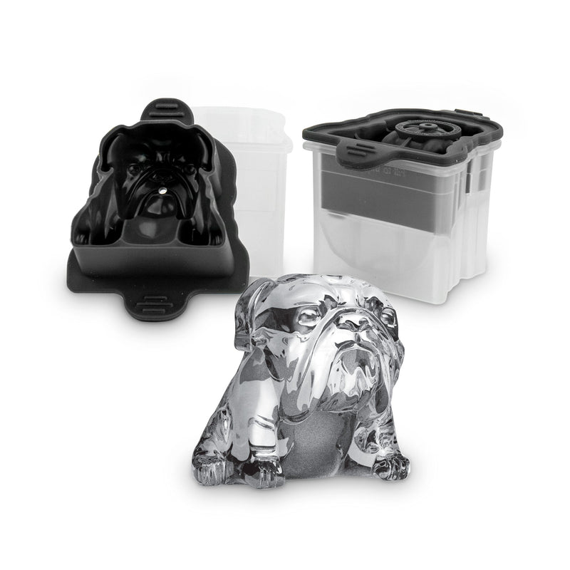 Tovolo | Bulldog Ice Molds, Charcoal