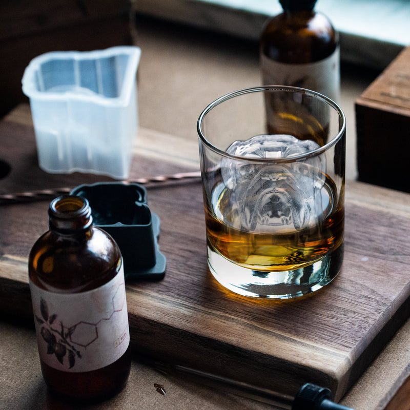 Tovolo | Bulldog Ice Molds, Charcoal
