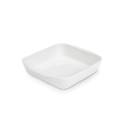 Pillivuyt Square Bakers - Extra Large - 3 qt, durable porcelain bakeware, ideal for oven-to-table use with excellent heat retention, non-stick, and thermal-shock resistant properties.