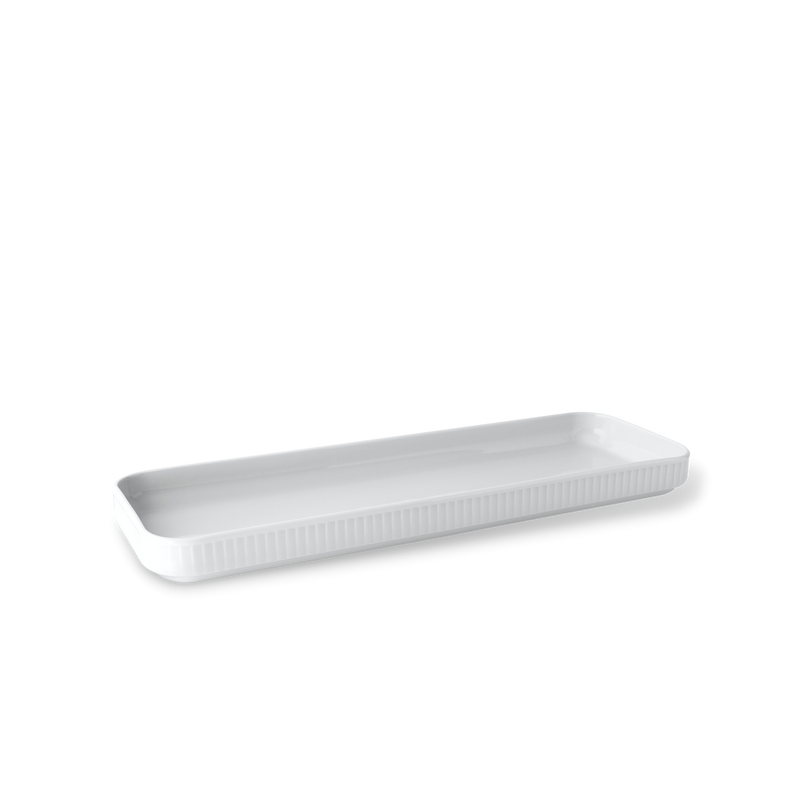 Pillivuyt | Plisse Tapas Dish, 14 x 4.5 inches