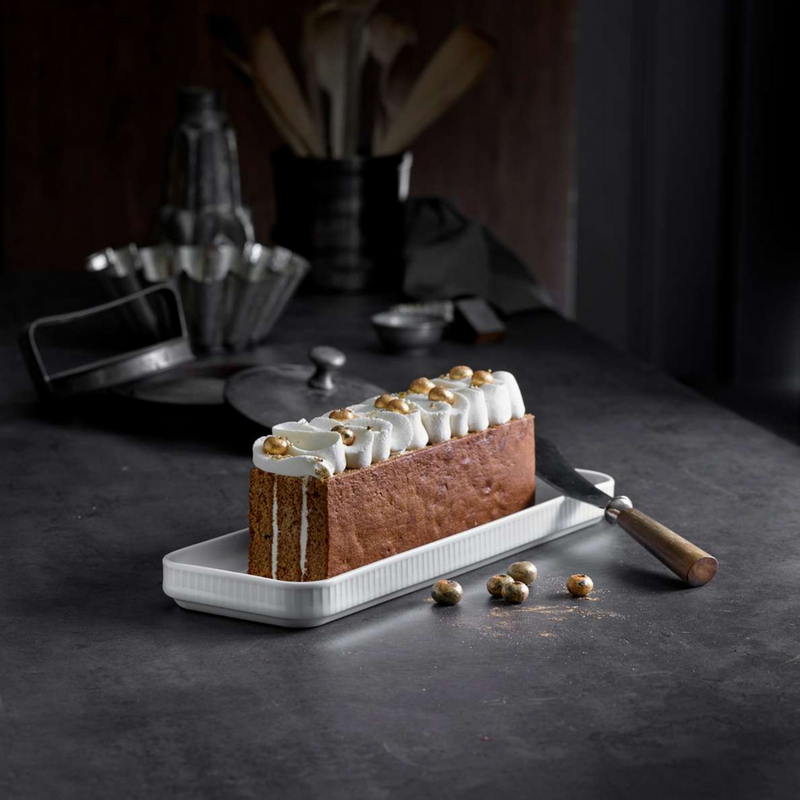 Pillivuyt | Plisse Tapas Dish, 14 x 4.5 inches