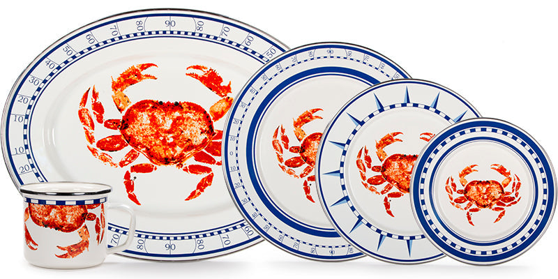 Golden Rabbit Home | Blue Crab Tasting Dishes