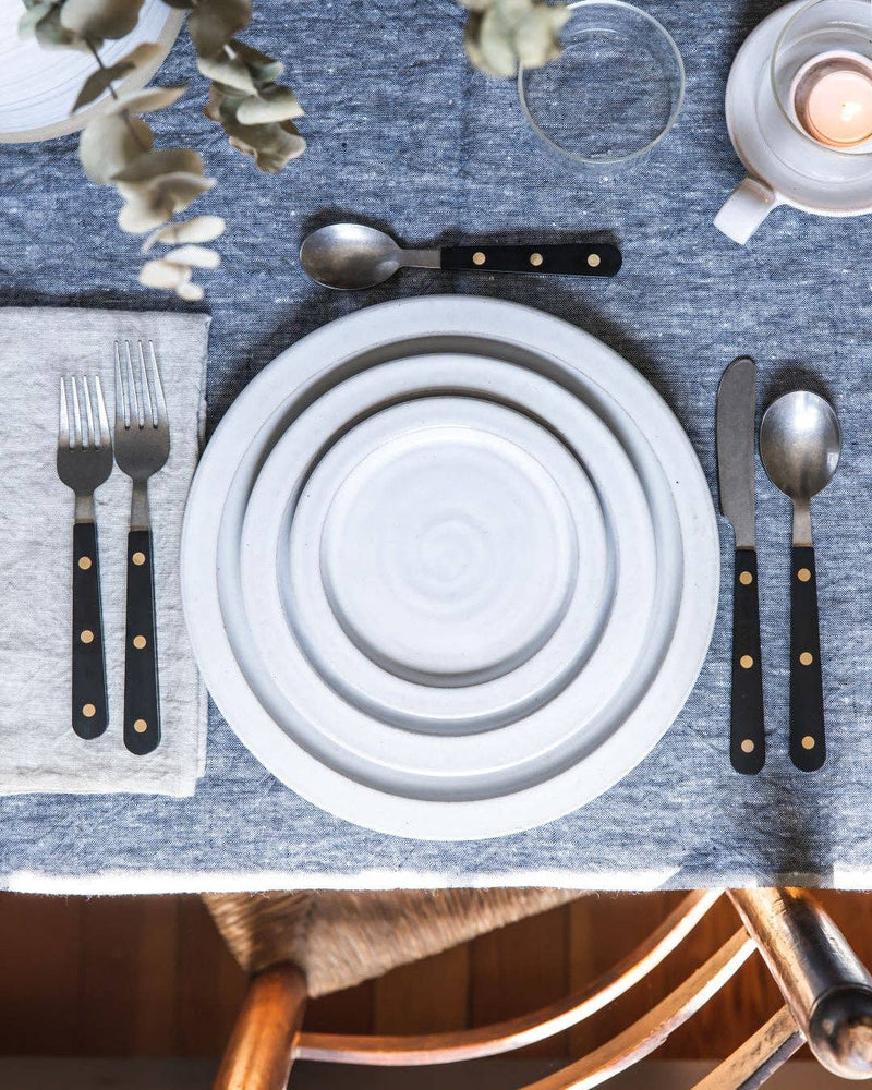 Farmhouse Pottery | Heritage Flatware, Fog Grey