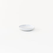 Sarah Kersten - Olive Dish: Basin Collection: Dove Grey, a small, elegant dish on a white surface, ideal for appetizers or sides, showcasing versatility and design.