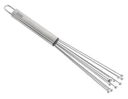 Kuhn Rikon | ESSENTIAL Ball Whisk: Stainless-steel whisk with a tubular handle and ball-ended rods for efficient mixing, perfect for kitchen enthusiasts at Athens Cooks.