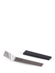 Peugeot Clef du Vin, Travel Wine Key, Wine Ageing Tool with a slim stainless-steel blade and black plastic sheath for assessing wine ageing potential.