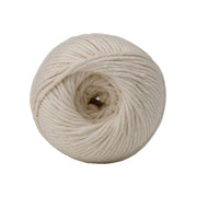 Compostable Cotton Butchers Twine, ideal for cooking and crafting, shown as a neatly wound ball of yarn. Perfect for kitchen use at Athens Cooks.