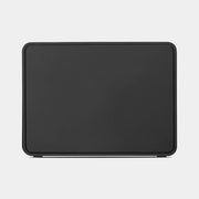 Brabantia USA Inc | Fall Front Bread Box Matt Steel, a sleek, space-saving solution with a flat top for canisters and wall-mounting capability, perfect for keeping bread fresh.