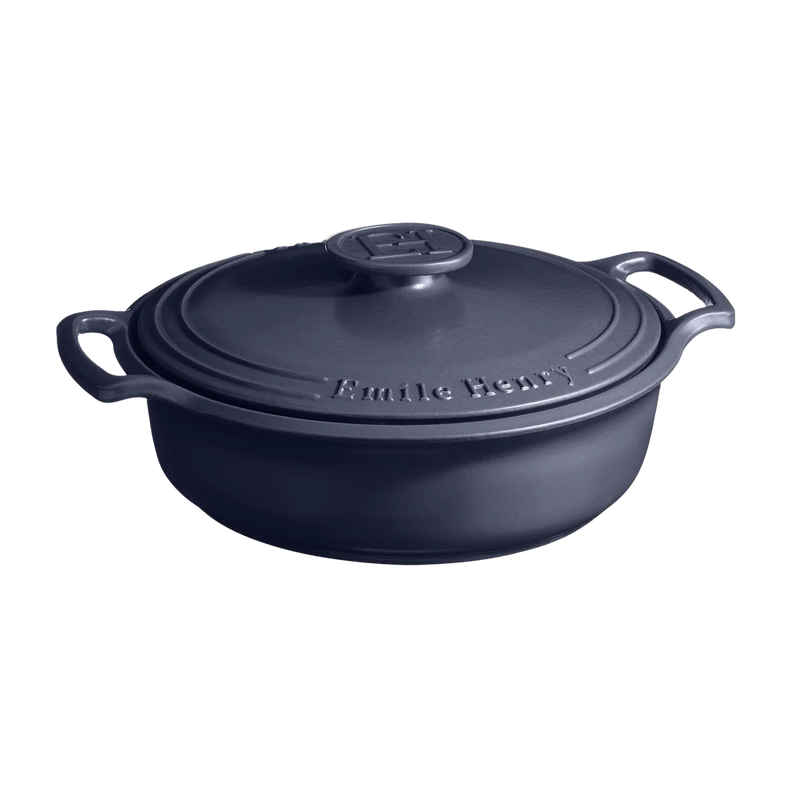 Emile Henry | Sublime Braiser, Indigo, 4 QT