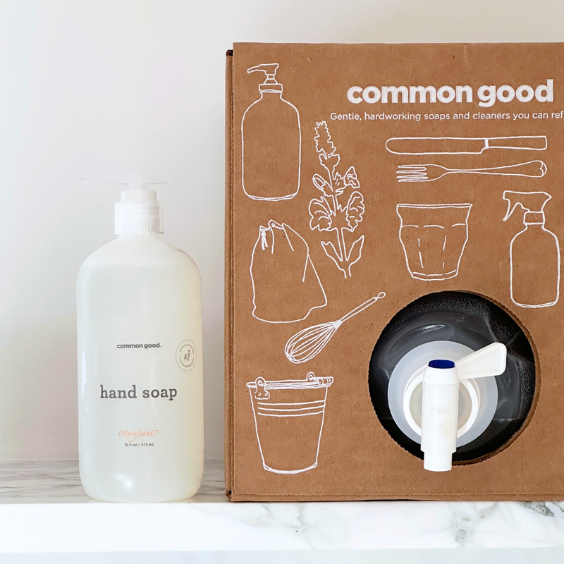 Common Good | Hand Soap Refill Box, 2.5 Gallon, Bergamot