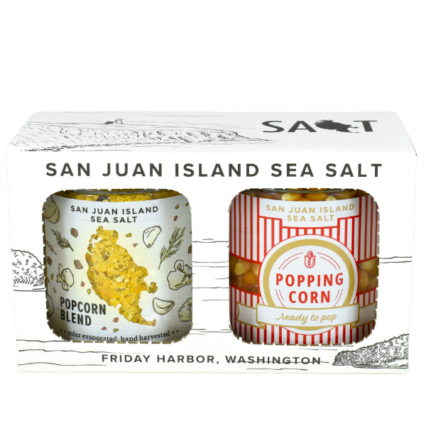 San Juan Island Sea Salt | Movie Night Two Pack