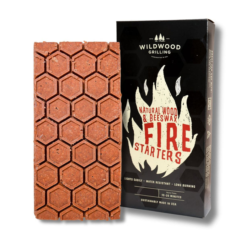Wildwood Grilling | Natural Wood and Beeswax Fire Starters
