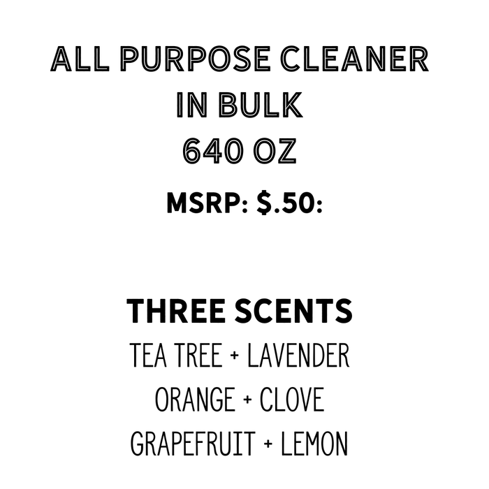 Humble Suds | Grapefruit & Lemon All Purpose Cleaner Refill