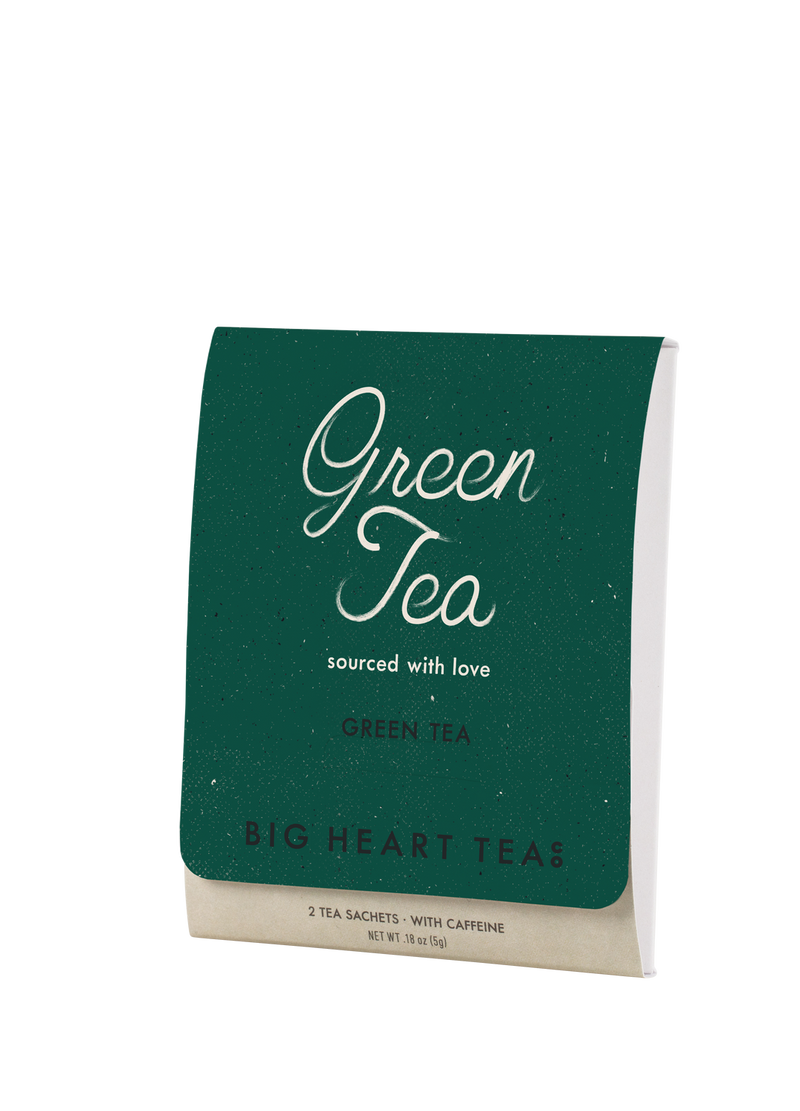 Big Heart Tea Co. | Green Tea, 10 ct Tea Bags