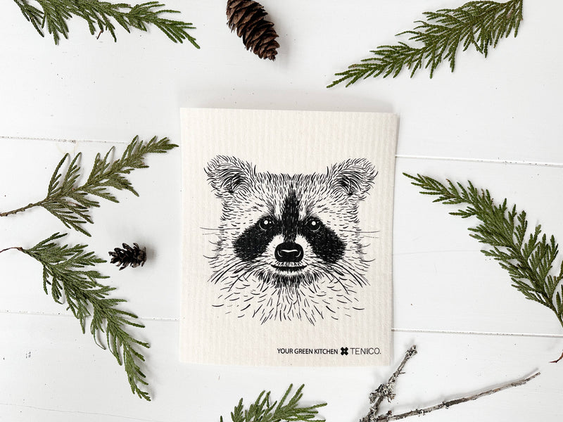 Eric & Christopher | American Woodlands Collective Raccoon Tea Towel