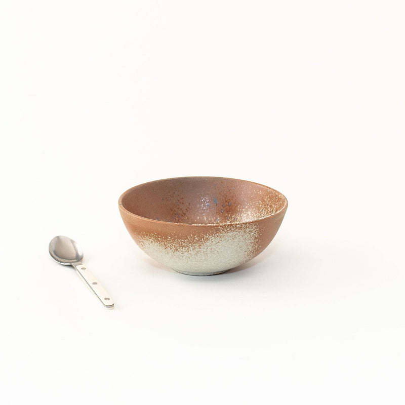 Sarah Kersten - Ramen Bowl: Fig, depicted with a spoon, suitable for noodles, salads, or side dishes, showcasing its versatile design for diverse culinary uses.
