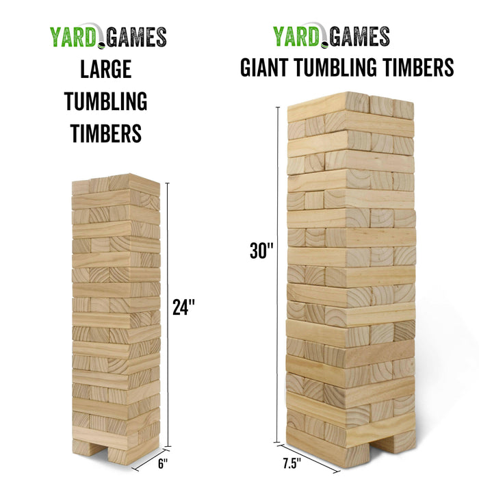 Yard Games | Tumbling Timbers with Carrying Case.