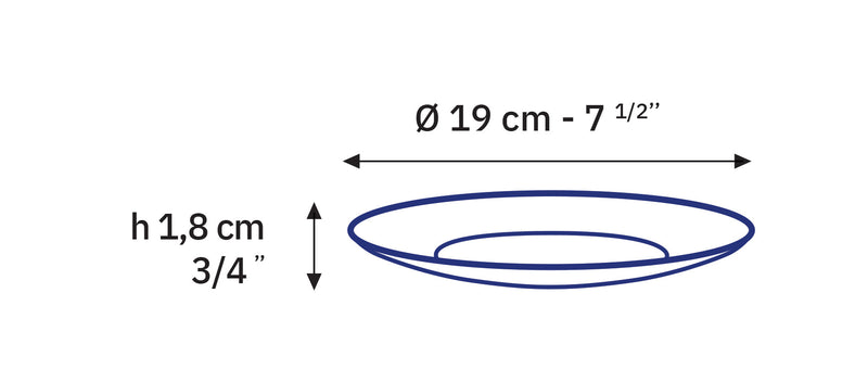 Duralex | Lys Amber Dessert Plate