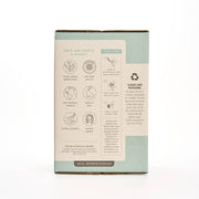 Root and Splendor - Bulk Stain Remover: 18 L refill box, showcasing eco-friendly credentials, refill instructions, and closed-loop packaging for sustainable laundry care.