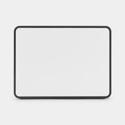 Brabantia USA Inc | Fall Front Bread Box White, a rectangular bread box with a flat top and large grip lid, perfect for space-saving kitchen storage.