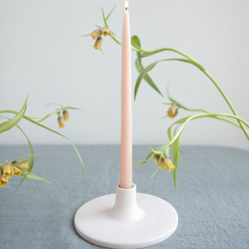 The Floral Society | Candle Holders, Medium, Smoke