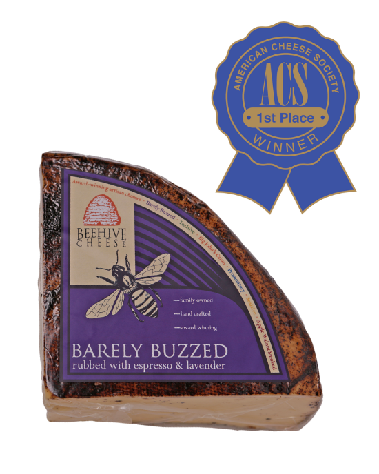 Beehive Cheese Co. LLC | Barely Buzzed - 4 oz Wedge