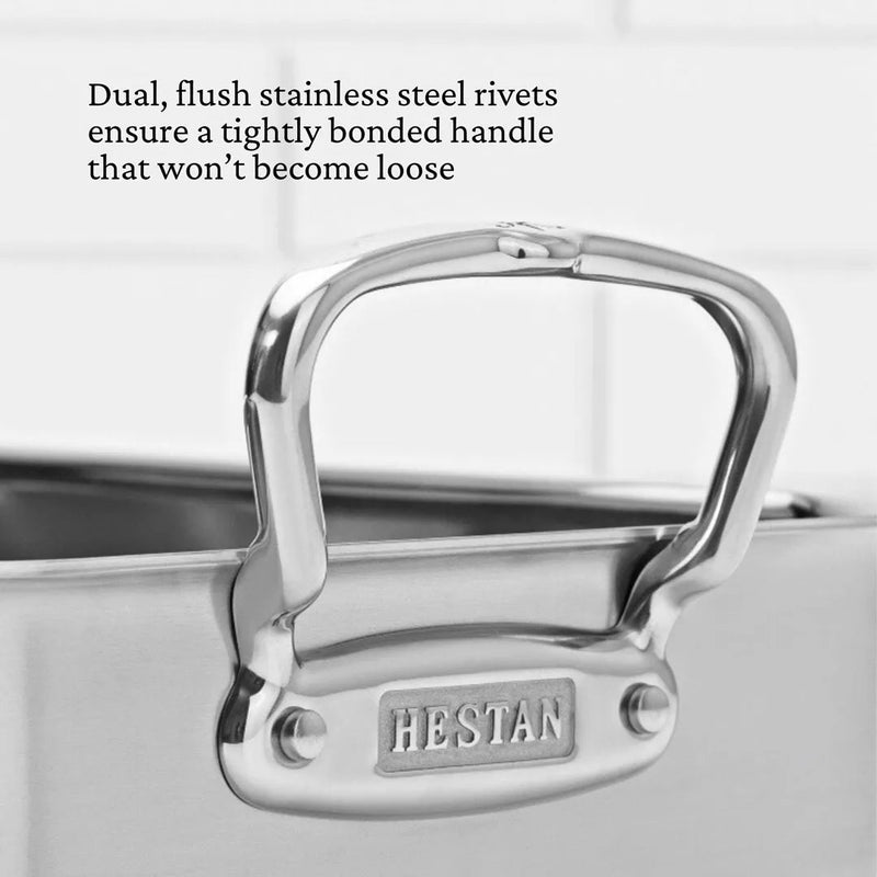 Hestan | Classic Roaster with Rack, 16.5 inches