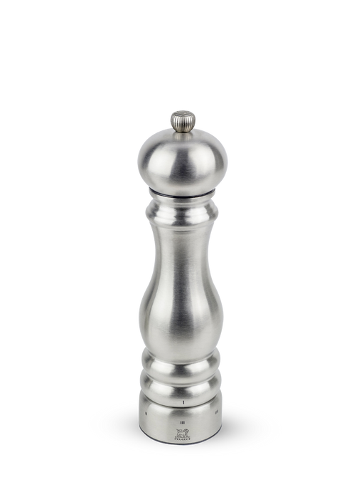 Peugeot | Paris Chef u'Select Pepper Mill, 9 inches, stainless steel, featuring a high-quality finish and adjustable grind settings, ideal for enhancing culinary creations.