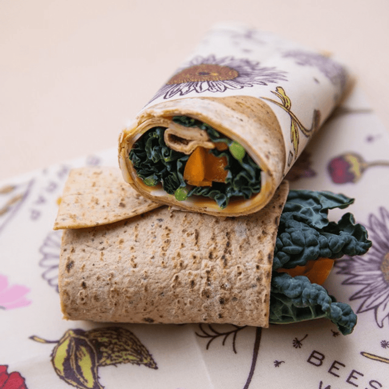 Bee's Wrap | Sandwich Wrap - Meadow Magic, Vegan Wax