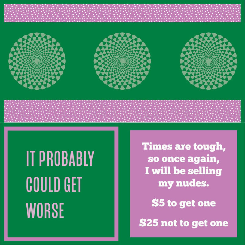 Drinks on Me | Sell Nudes,  Cocktail Napkin
