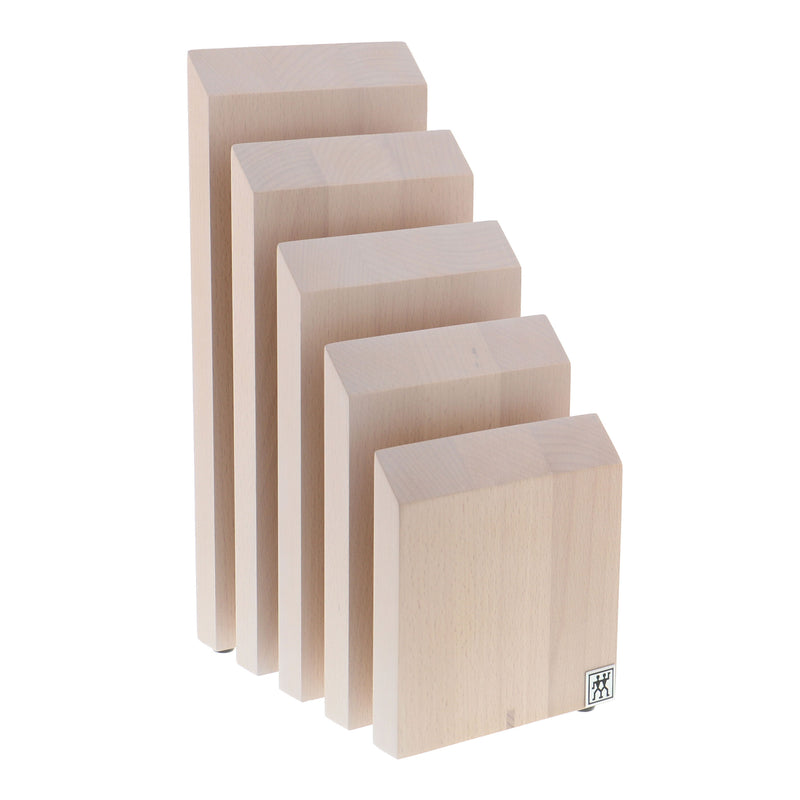 Zwilling | J.A. Henckels Italian Beechwood Magnetic Knife Blocks - Upright Natural