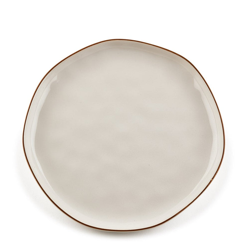 Skyros Designs | Cantaria Coupe Salad Plate, Ivory