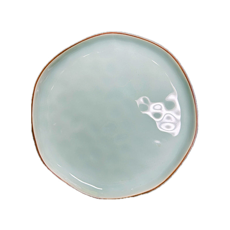 Skyros Designs | Cantaria Coupe Salad Plate, Sheer Blue