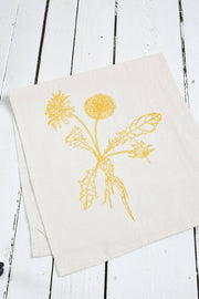 Hearth and Harrow | Dandelion Kitchen Tea Towel.
