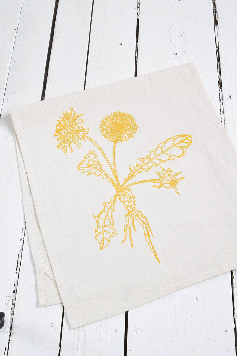 Hearth and Harrow | Dandelion Kitchen Tea Towel