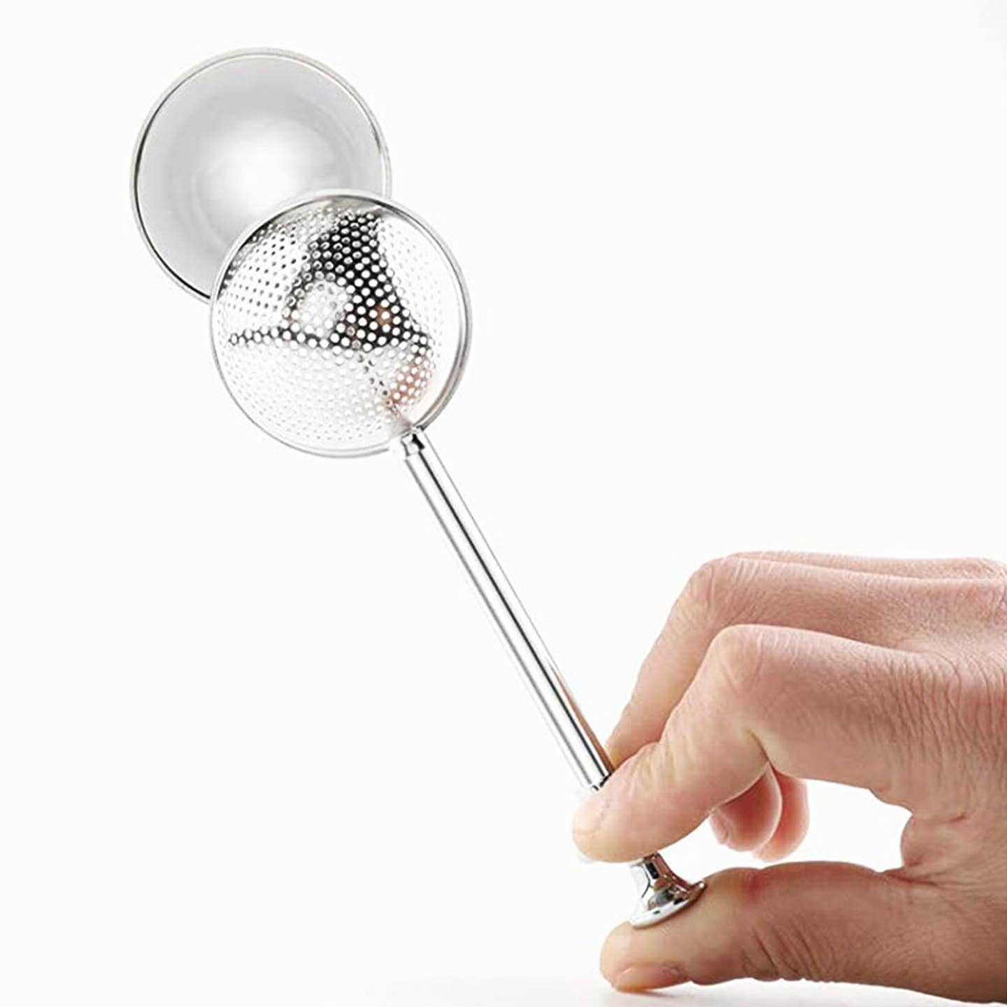 Fox Run Brands Stainless Steel Sugar and Flour Dusting Wand - Thumbnail 5