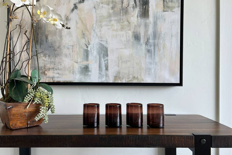 Handblown Mexican DOF Glasses